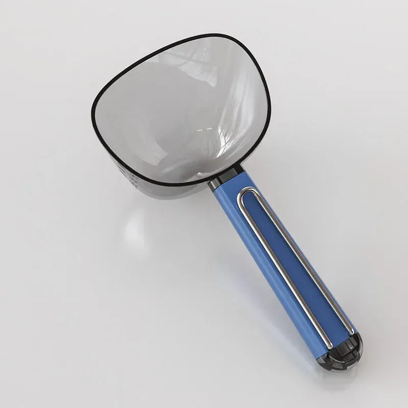 180ml Pet Food Cup for Dog Cat Feeding Bowl Kitchen Scale Spoon Measuring Scoop Cup Portable with Scale Feeding Supplies