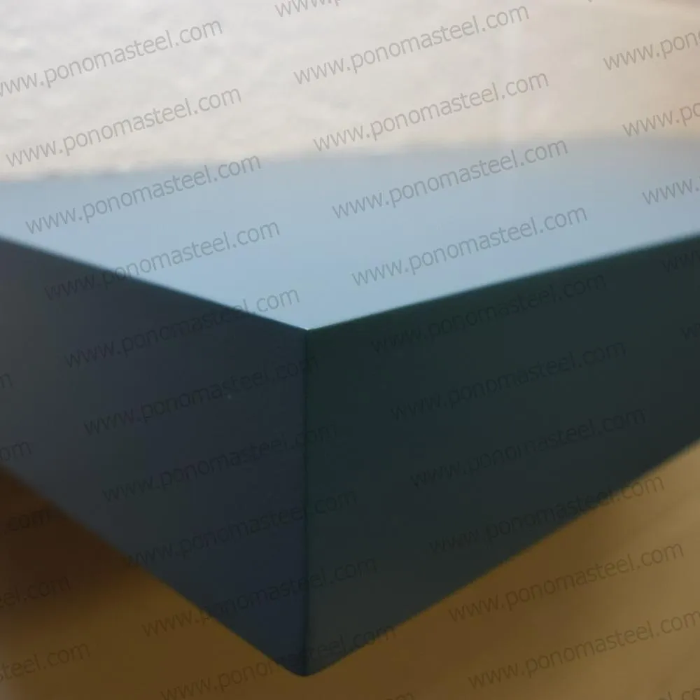 18"x10"x2.0" (cm.46x25.4x5.1) brushed stainless steel floating shelf