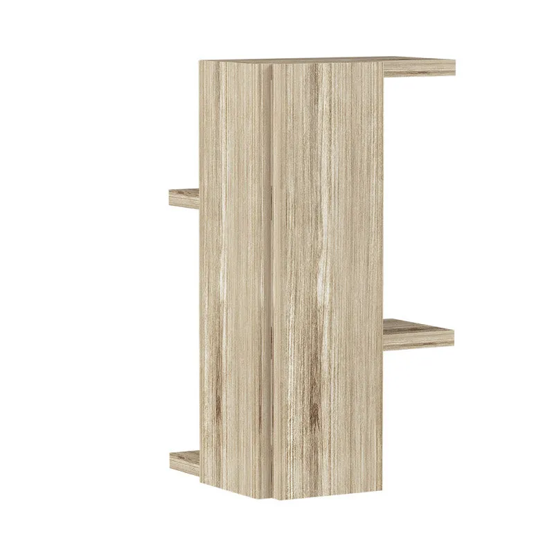 Abilla Corner Wall Shelf - Light Brown