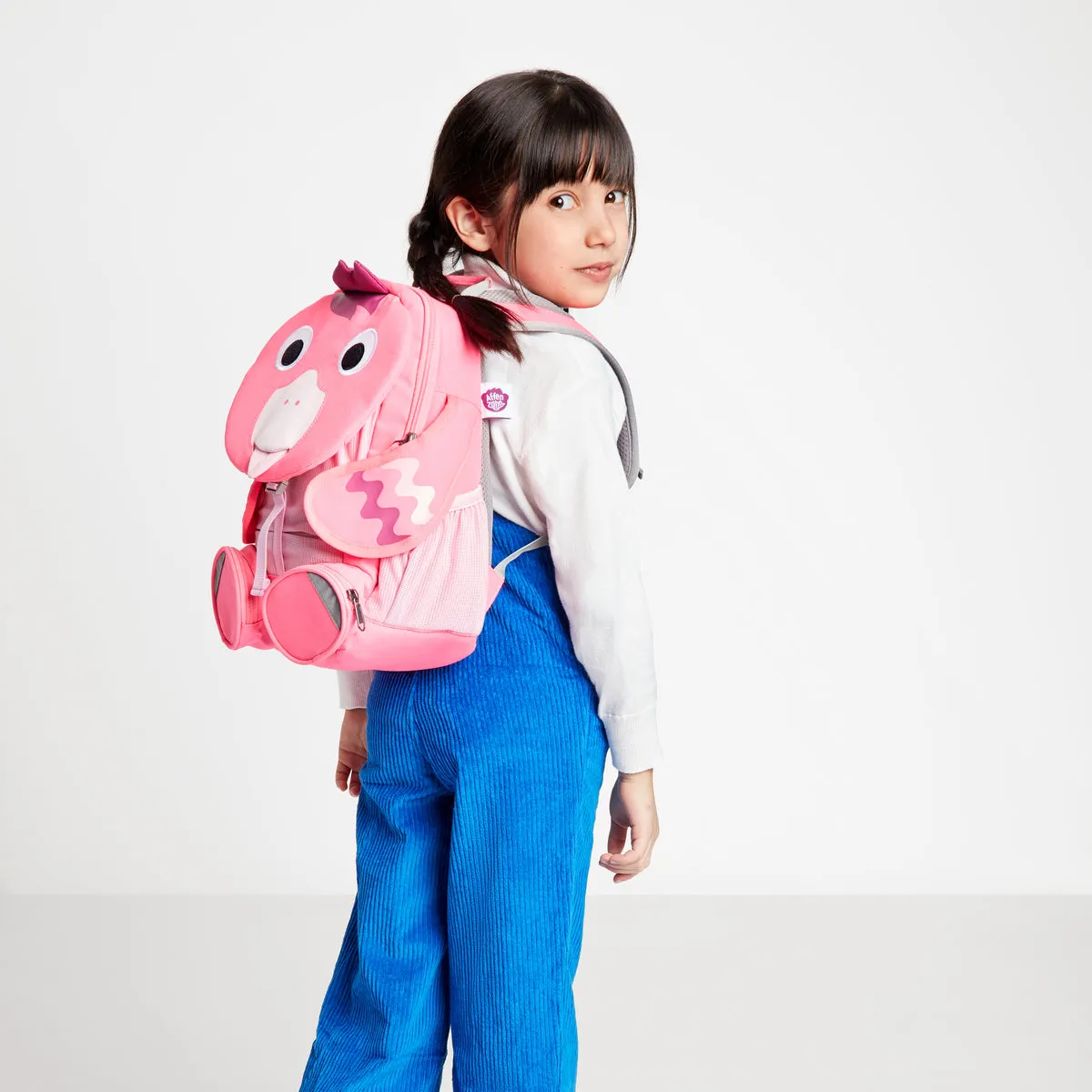 Affenzahn - Backback Large Friend Flamingo Neon - AF143 - FUXIA/NEON/FLAMINGO