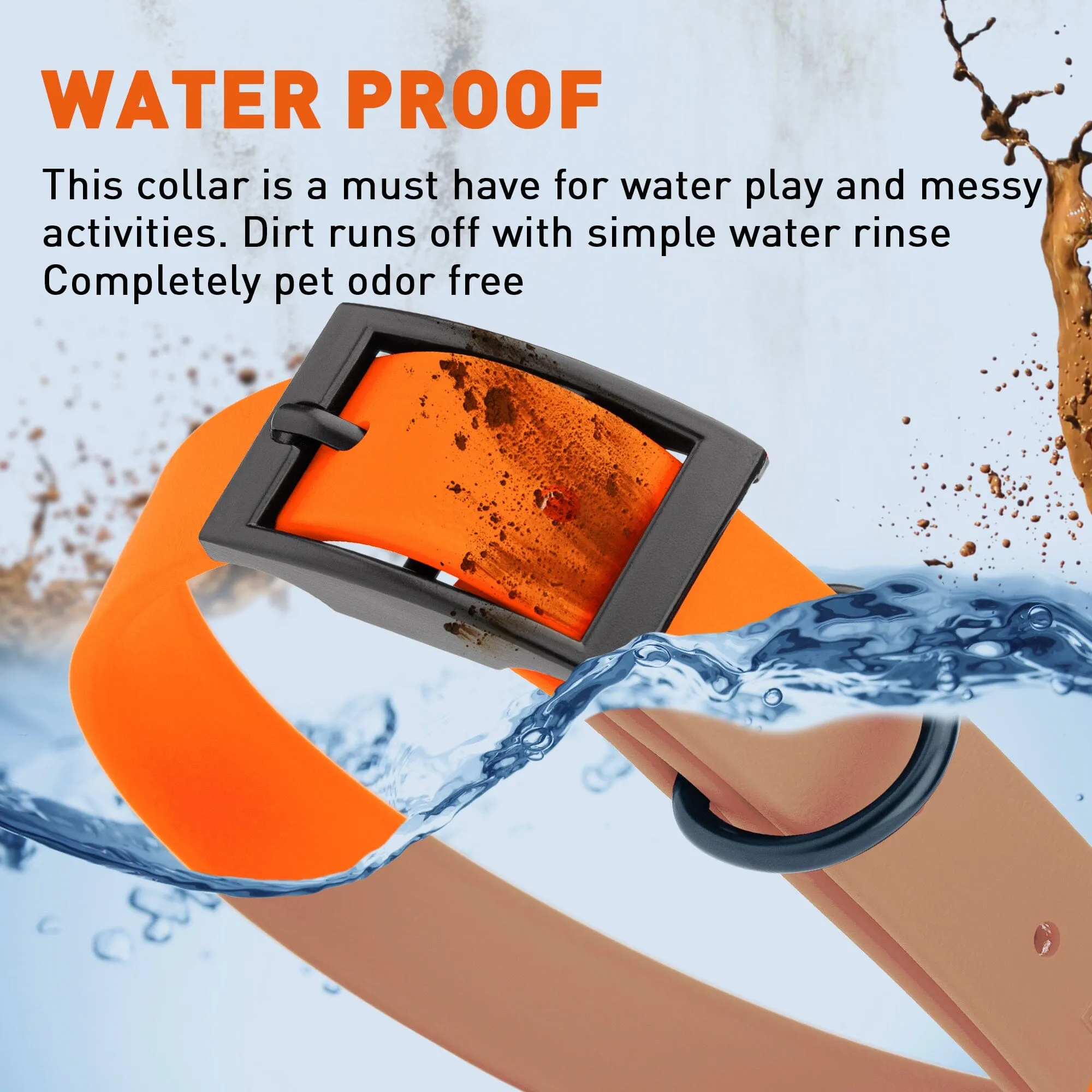 Biothane Waterproof Collar - X-Large (22 to 25 inches)