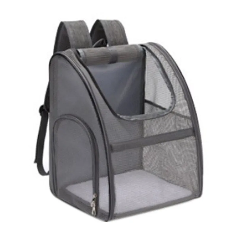 Breathable Folding Pet Cat Dog Carrier Backpack With Zipper For Pet Dog Travel