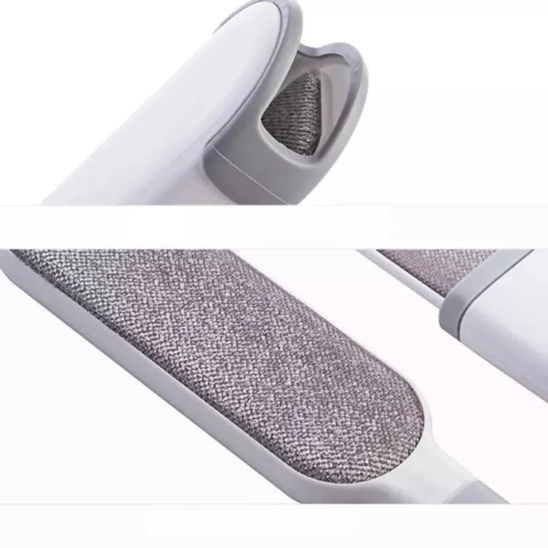 Carpet Cleaning Brush, Reusable Double Side Hair Remover, Pet Dog Cat Hair Brush, Dust Cleaning Brush, Portable Sofa Clothes Cleaning Flannel Brush, Reusable Lint Roller Brush