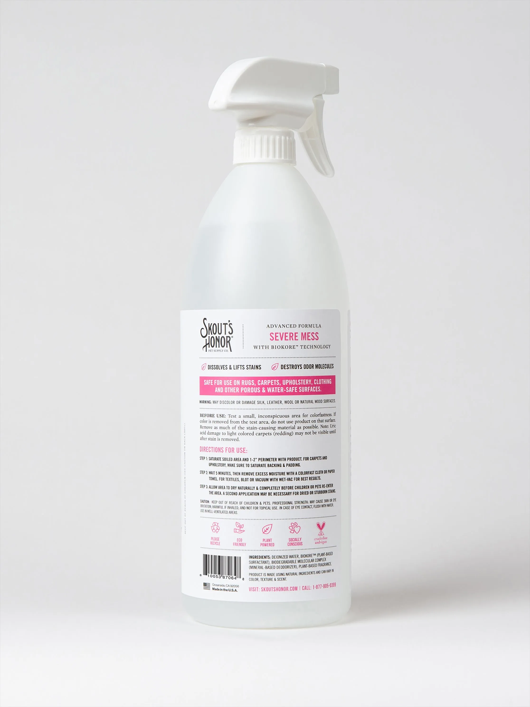 Cat Severe Mess Stain & Odor Advanced Formula