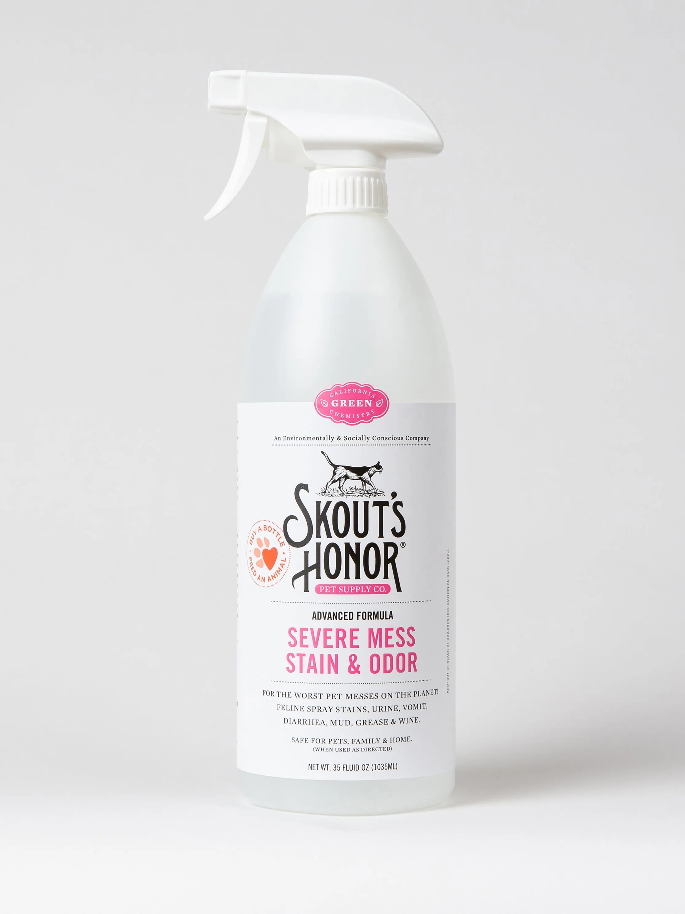 Cat Severe Mess Stain & Odor Advanced Formula
