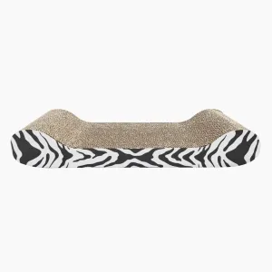 Catit Scratcher with Catnip – White Tiger