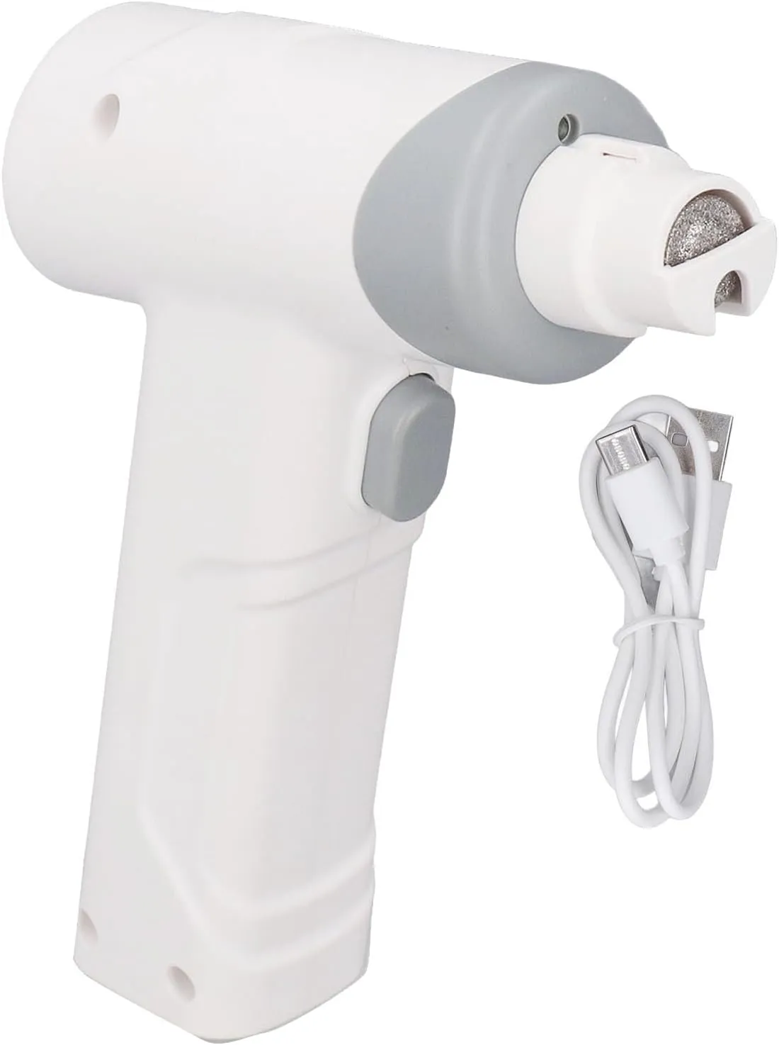 Dog Nail Grinder LED Light 3 Speed Powerful USB Rechargeable Super Quiet Pet Trimmer Clipper Cats Dogs Teddy