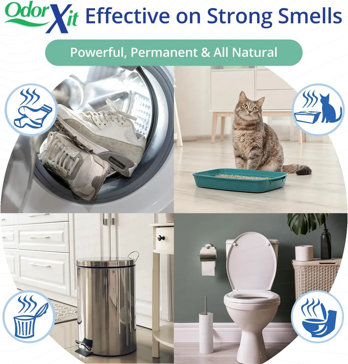 Eliminator, Versatile Natural Pet Odor Eliminator for Home and Outdoor Use, Cat and Dog Poo and Urine Smell Remover, Yard Odor, or Any Strong Odor, Ready to Use, 16oz