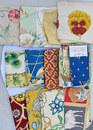 Fabric Upholstery Samples 3.5 Pounds