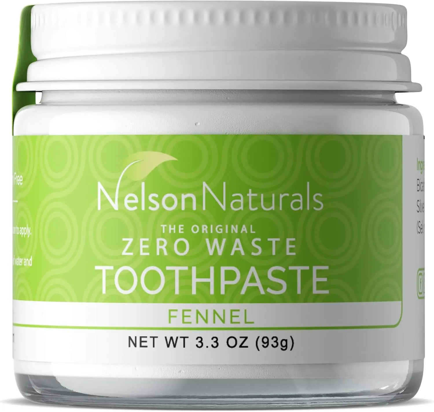 Fennel Fluoride Free Toothpaste 3.3 oz