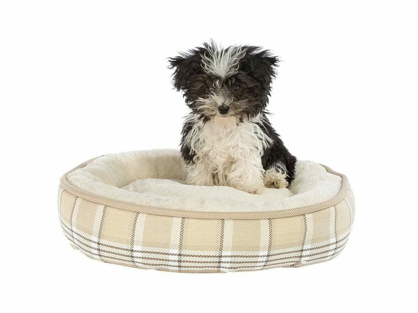 Ferplast Lagoon 60 Green Dogbed Eco-friendly Fur Mattress for Dogs and Cats, 60×12 cm