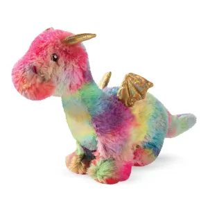 Fringe Dog Toy Rainbow Dragon