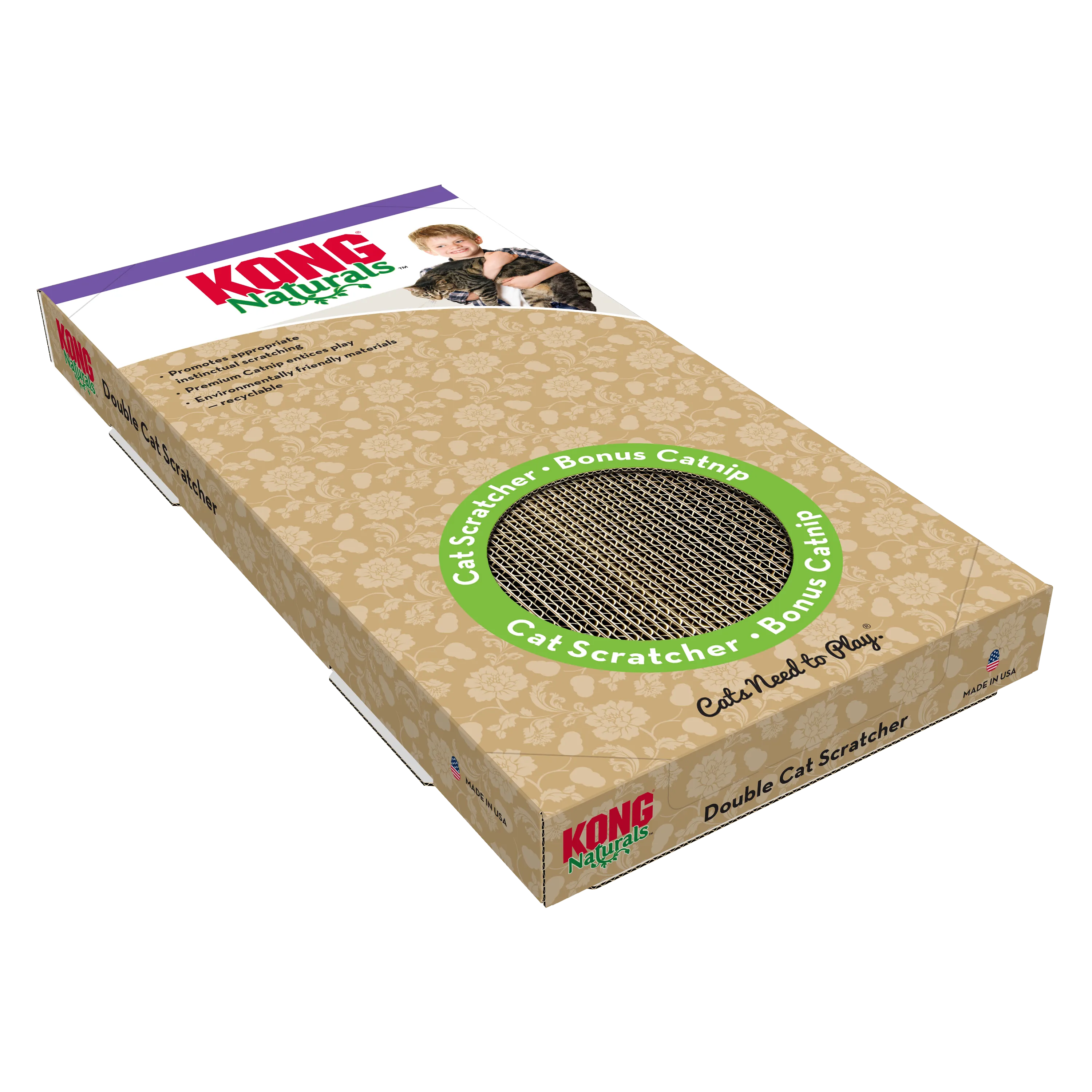 Kong® Naturals Scratcher Double Cat Toy