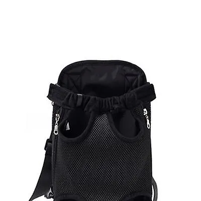 L 38*23cm leopard strips Outdoor portable pet bag, breathable Mesh backpack for cats and dogs AZ19617