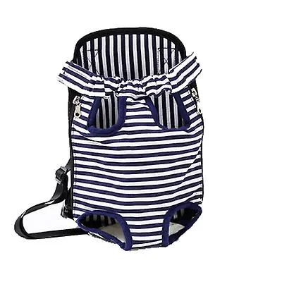 L 38*23cm leopard strips Outdoor portable pet bag, breathable Mesh backpack for cats and dogs AZ19617