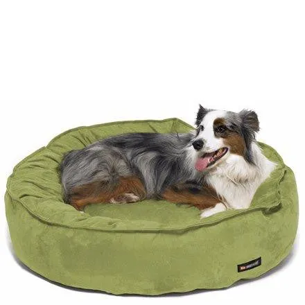 Nest Bed - Small-Walnut Suede