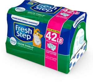 ODOR SHIELD SCENTED LITTER WITH THE POWER OF FEBREZE