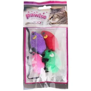 PAWISE  4pk cat plush toy