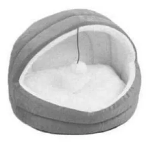 Pawise Cat Igloo Bed-Gray