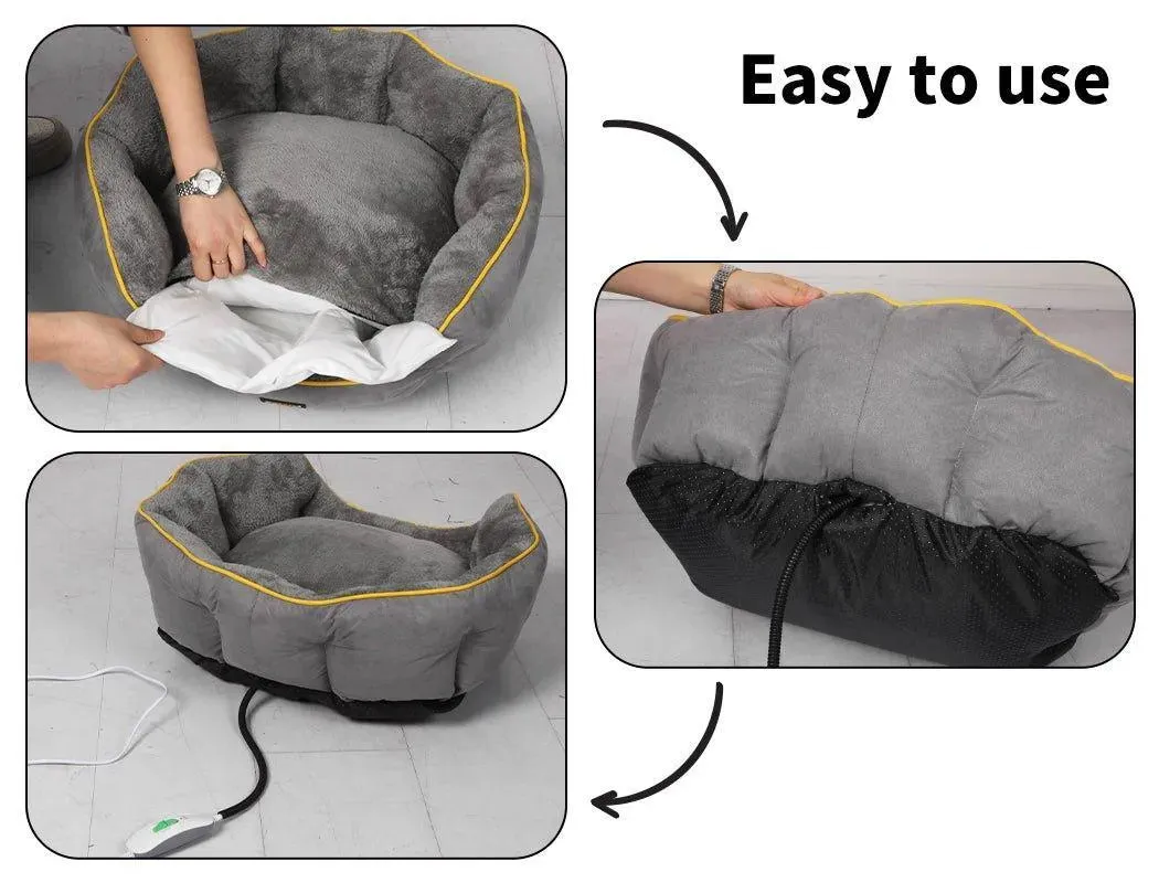 PaWz Electric Pet Heater Bed Thermal Protection