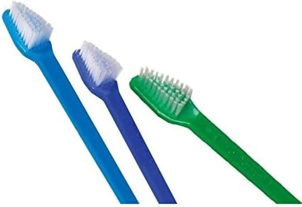 Pet Toothbrush Dual End Bulk Packs Dog and Cat Oral Health Select Color Quantity Great for Gifts and Donations (Royal Blue - 25 Toothbrushes)