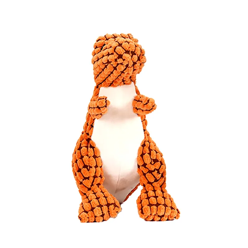 Plush Dog Toy Dinosaur Shaped