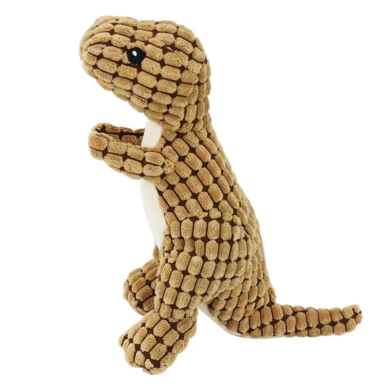 Plush Dog Toy Dinosaur Shaped