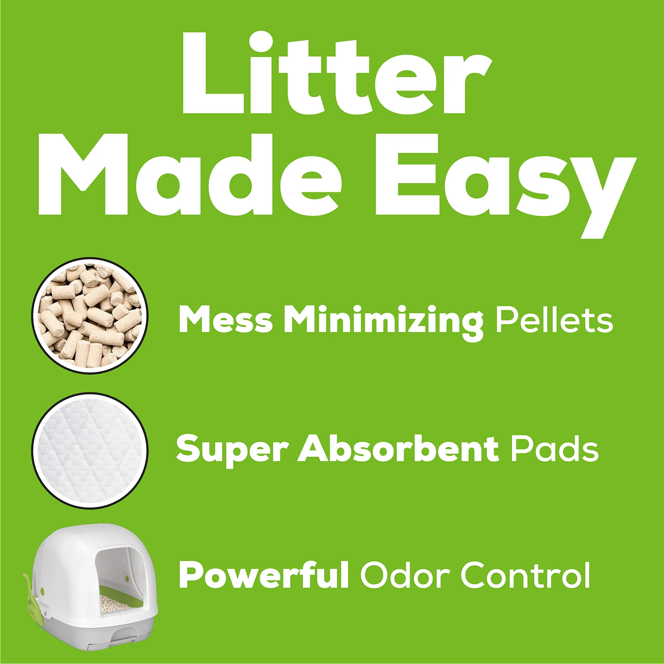 Purina Tidy Cats Breeze Hooded Non-Clumping Multiple Cat Litter Box System - Extra Large