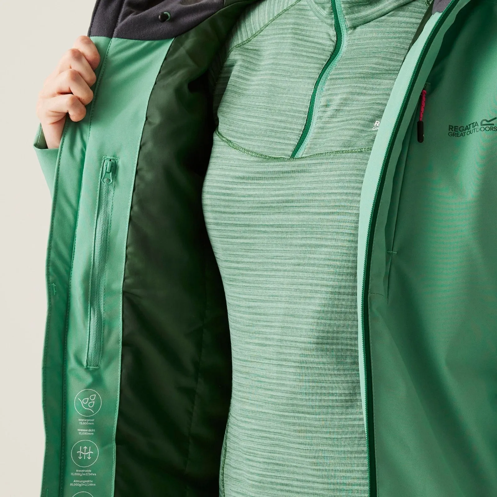 Regatta Womens Highton Stretch IV Waterproof Padded Jacket