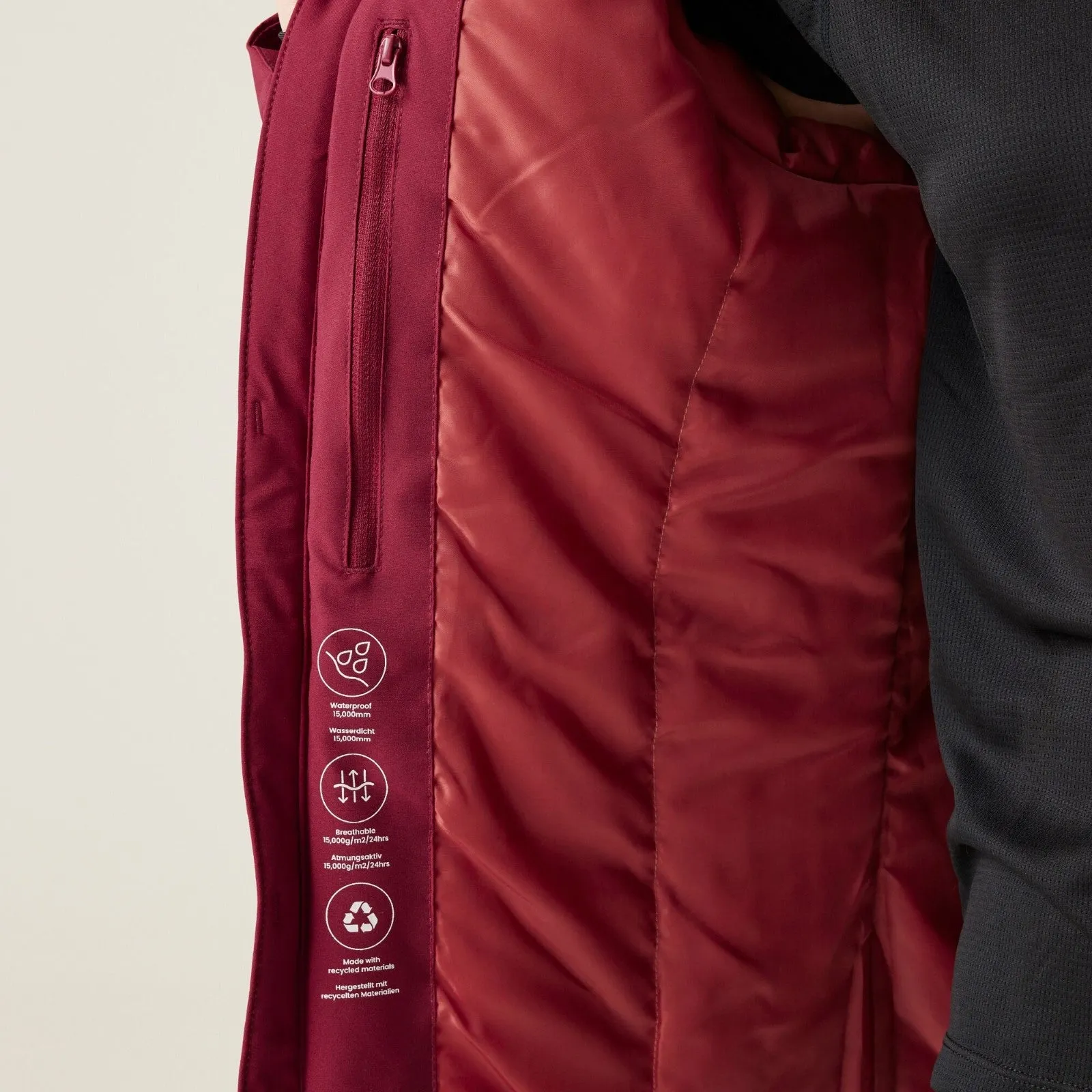 Regatta Womens Highton Stretch IV Waterproof Padded Jacket