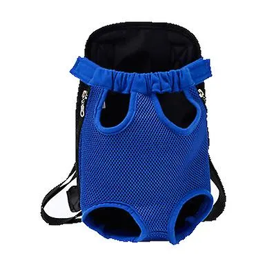 S 28*18cm red Outdoor portable pet bag, breathable Mesh backpack for cats and dogs AZ19627