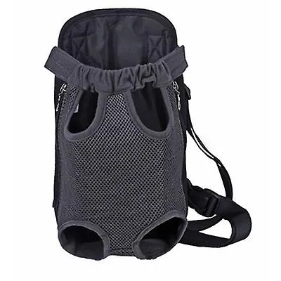 S 28*18cm red Outdoor portable pet bag, breathable Mesh backpack for cats and dogs AZ19627