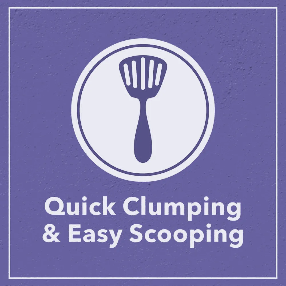 Scoopy Quick Clumping Lavender Scented Litter with Skatrs Poop Bag for Cats Combo
