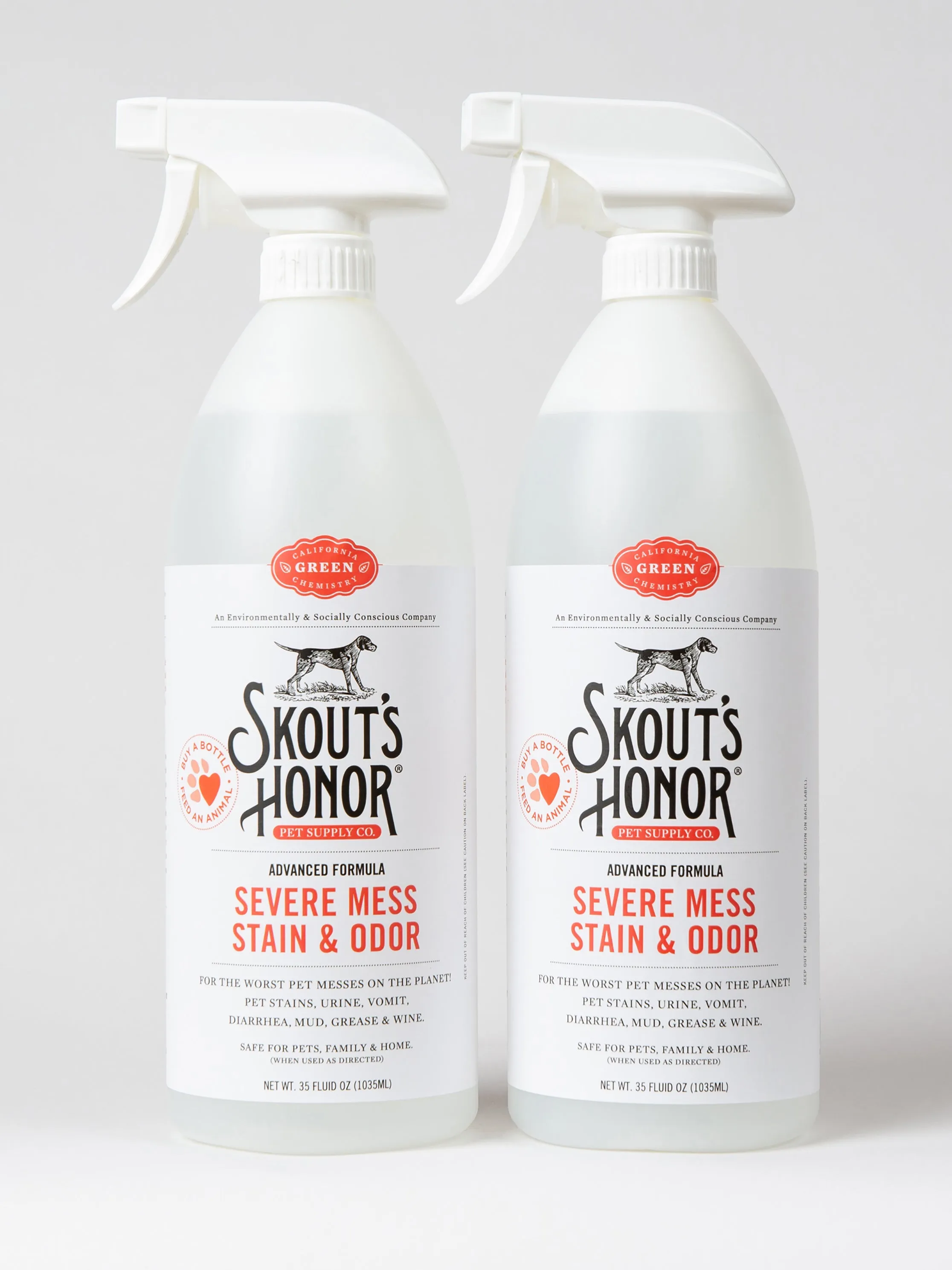 Severe Mess Stain & Odor Advanced Formula