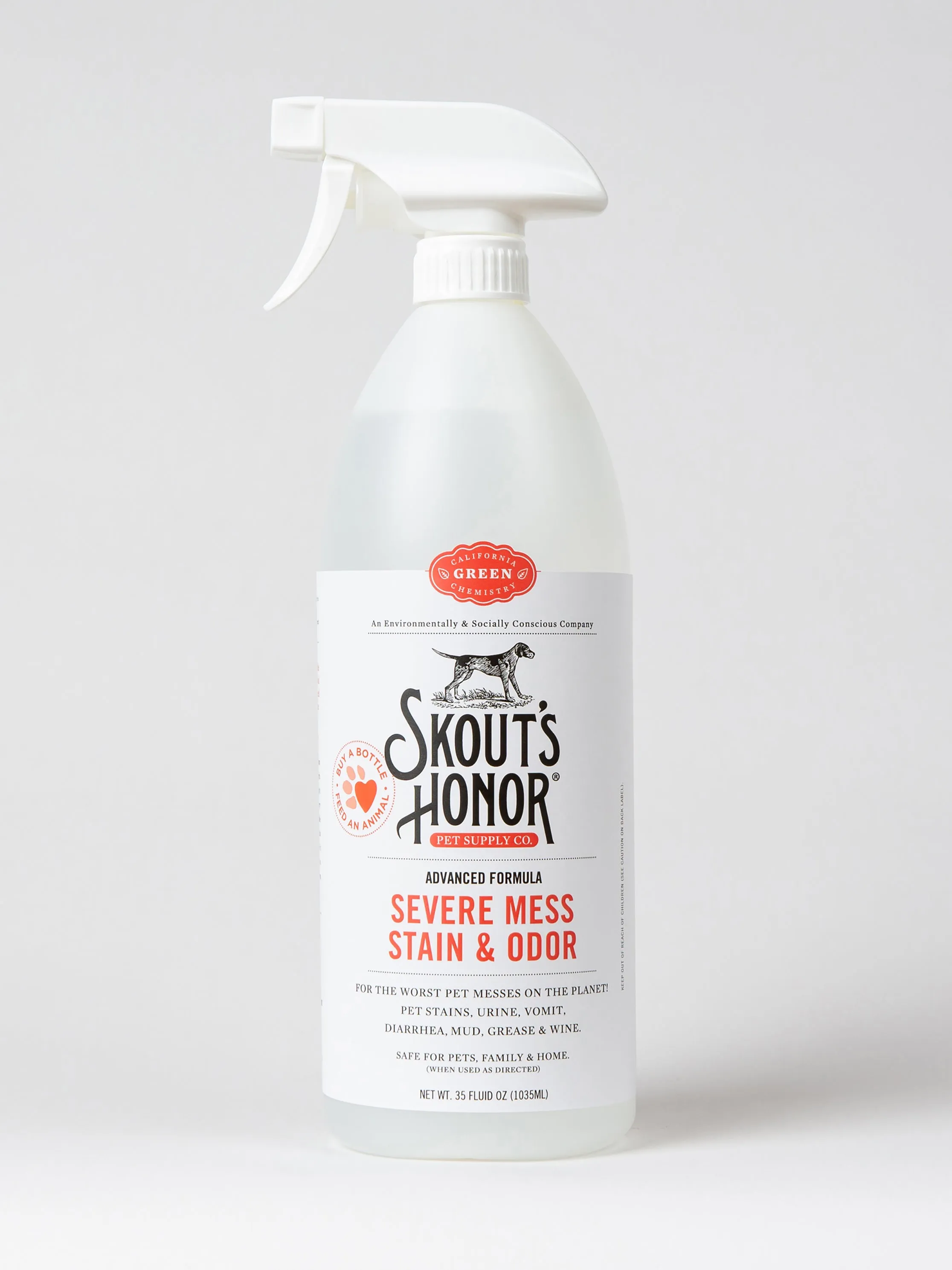 Severe Mess Stain & Odor Advanced Formula
