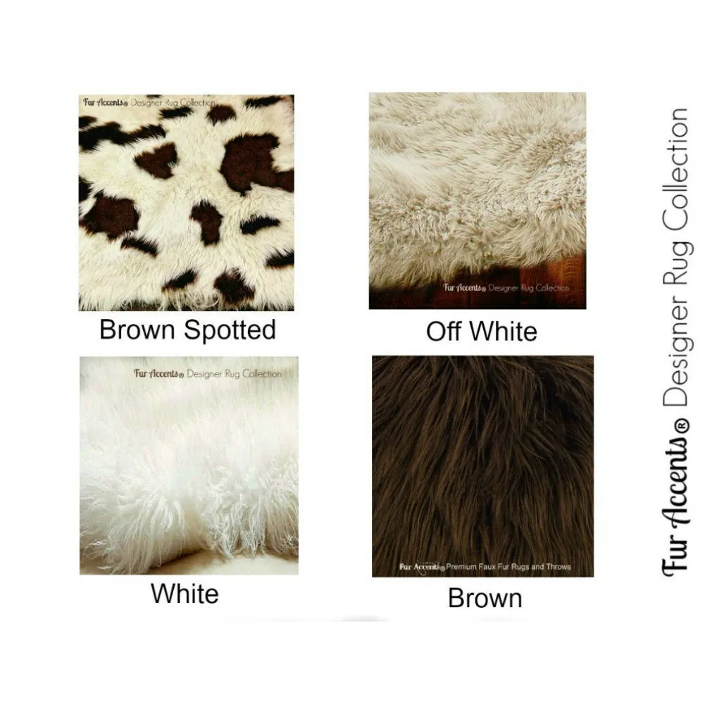 Shaggy Soft Pelt Faux Fur DogNapper Dog Bed - Cat Mat -  Plush Shag Fur Lining - Fur Accents USA