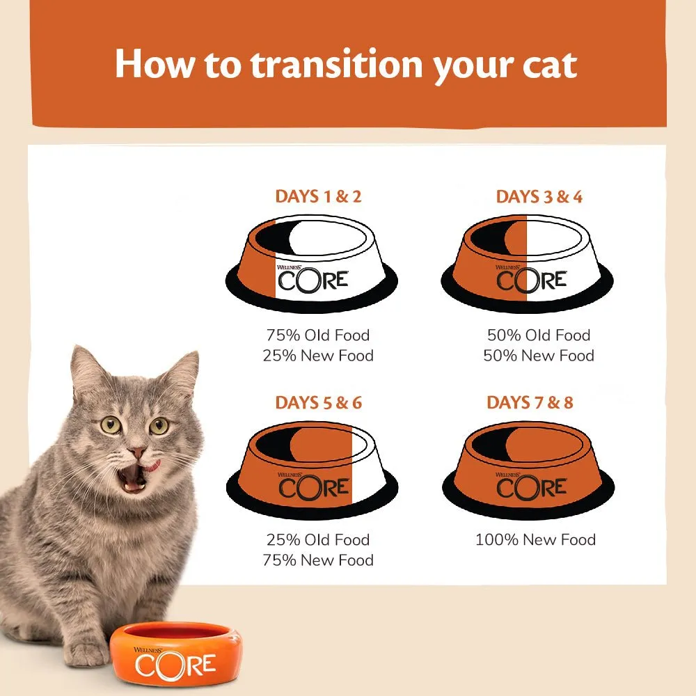 WELLNESS CORE Cat Flaked Skipjack Tuna with Shrimp Entree in Broth 79g