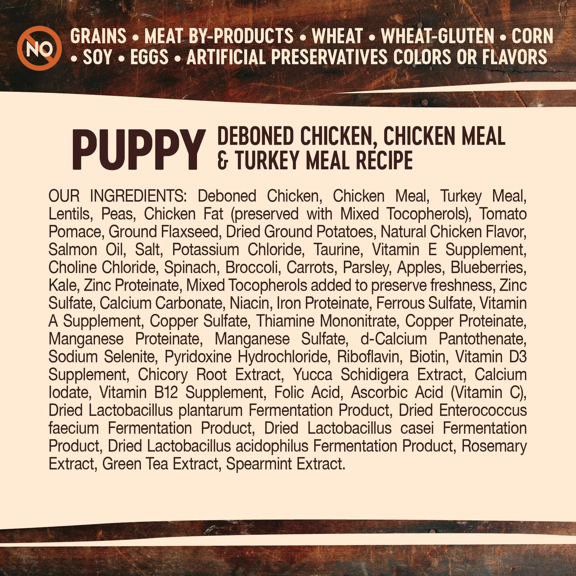 Wellness Core Natural Grain-Free Deboned Chicken and Turkey Large-Breed Puppy Formula Dry Dog Food - 24 Lbs