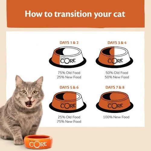 Wellness CORE Tender Cuts Tuna Selection Multipack Wet Adult Cat Food 6x85g