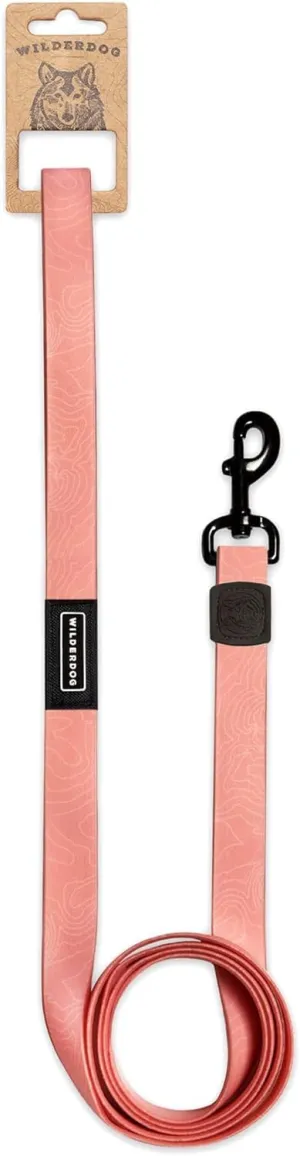 Wilderdog Waterproof Dog Leash - Repels Water & Dirt - Guava