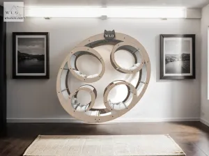 WLO® Natural Rounded Compact Cat Shelf
